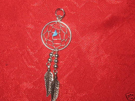 925 Sterling Silver Southwest  Dream catcher Pendant Necklace - $9.00