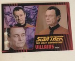 Star Trek The Next Generation Villains Trading Card #99 Radue - $1.97