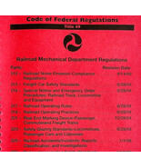 2006 Railroad Locomotive Code Of Federal Regulations Book PB Trains US D... - €25,96 EUR 2006 Railroad Locomotive Code Of Federal Regulations Book PB Trains US D... - €25,96 EUR