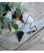 Bird&#39;s Eye Rhyolite Pendulum by Designs by Imogen ~ Protection and Regen... - $28.95