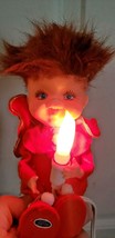 Vintage Made In Japan Boy Light Up Angel Plastic - £10.04 GBP