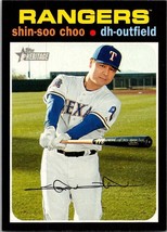 2020 Topps Heritage Shin-Soo Choo #336 Texas Rangers Baseball Card - $1.77