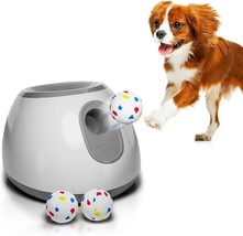 Automatic Ball Launcher Dog Throwing Machines Toy Interactive Tennis Pet... - $85.59