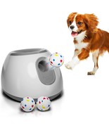 Automatic Ball Launcher Dog Throwing Machines Toy Interactive Tennis Pet... - £67.23 GBP