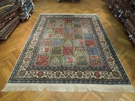 Rug 9&#39; x 12&#39; Persian Ideal Hand Woven Semi-Antique Rug - £1,457.61 GBP