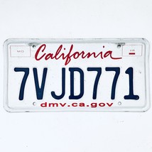  United States California Lipstick Passenger License Plate 7VJD771 - $16.82