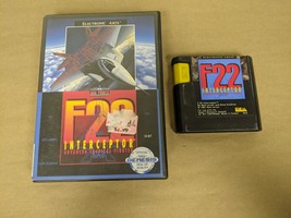 F-22 Interceptor Sega Genesis Cartridge and Case - £4.38 GBP