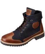 Motorcycle Boots For Royal Enfield Kargil Boots Navy Shoes - £153.98 GBP
