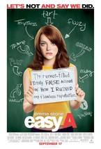 EASY A   27X40 ORIGINAL ONE SIDED MOVIE POSTER ONE SHEET  NEAR MINT - $111.84 MXN