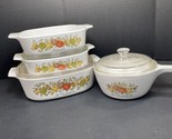 CORNING WARE L’ECHALOTE/ SET OF 7 PIECES VINTAGE. - £149.47 GBP