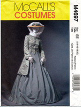 Mc Call's 4697 Civil War Coat Skirt Shawl Costumes Misses 14,16,18,20 New - £37.66 GBP