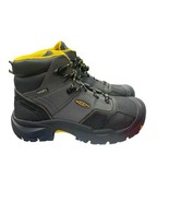 KEEN Utility Men's Logandale Mid Steel Toe WP Work Shoe Raven/Black Size 15D - $102.47