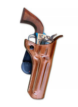 Fits Uberti Cattlemen 1873 22LR Mag 45 Colt 3.5”BBL Leather Paddle Holst... - $67.99