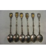 Vintage Collector Spoons 6 Different - $19.79