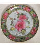 The Imperial Hummingbird Plate #JC1231 Theresa Politowicz Franklin Mint ... - £19.65 GBP
