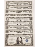 Lot of 9 Consecutive 1935-A $1 Silver Certificates in AU+ Condition FR #... - £124.04 GBP