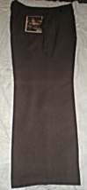 Men&#39;s Pants- Dark Brown- Haggar Pants  Size 38 Length 31 - £14.14 GBP