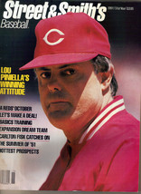 1991 Street &amp; Smith&#39;s Baseball Magazine Lou Piniella Cincinnati Reds Issue - £3.91 GBP