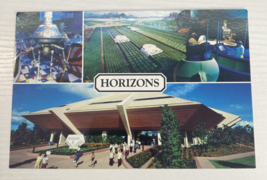 Postcard - Vintage Horizons Welcome to the Future Walt Disney World Epcot Center - £3.85 GBP