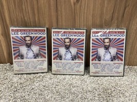 Lot of 3 - Lee Greenwood | an all star salute | DVD | God bless the usa - $19.99