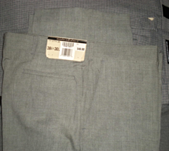 Men&#39;s Pants- Gray- Haggar Pants  Waist Size 38 &amp; Length 30 - £14.38 GBP