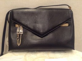 Chloe Black/Navy Cassie Leather Shoulder Bag $1290 - £243.25 GBP