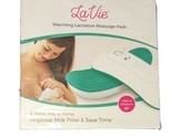 LaVie Warming Lactation Massage Pads Improve Milk Flow &amp; Save Time NEW S... - $33.25