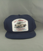 Vintage Local Trucker Hat - Ken Morrow Gas Hauling (Chevron) - Canvas Material - £31.17 GBP
