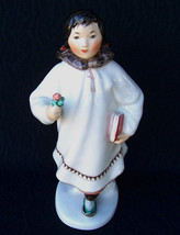 Vintage Ussr Russian Lomonosov Figurine Eskimo Inuit With Book By S. Velihova - £78.06 GBP
