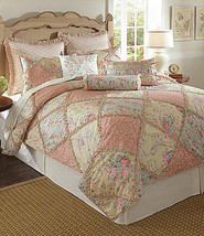 NOBLE EXCELLENCE  &quot; CECILE &quot;  2PC EURO SHAM  MULTI COLORS NIB - £34.93 GBP