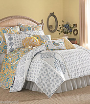 DENA HOME &quot;cornflower/pavillion&quot; QUILTED 3PC 1pc twin quilt  s/sham  e/sham NIP - $98.99