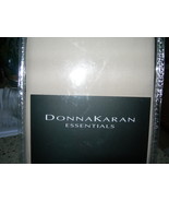 Donna Karan DKNY CITY STRIPE KING PILLOWCASES STONE essentials NIP RARE - £51.55 GBP