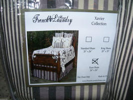 French Laundry &quot;Xavier Collection&quot;  1 Pc Euro Sham  Nib  3 In Stock Rare Find - £58.04 GBP
