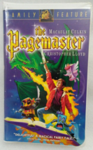 VHS The Pagemaster Macaulay Culkin Christopher Lloyd (VHS, 1995, Clamshell) - £7.86 GBP