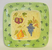 Small Decorator Plate Fruit Motif from Zrike Hand Painted - £19.65 GBP