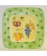 Small Decorator Plate Fruit Motif from Zrike Hand Painted - $34.28 CAD