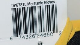 DeWalt DPG781L Performance Mechanic Glove Large 1 Pair Impact Resistant image 6