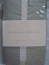 Barbara Barry "Prism" Pewter 1pc 26" X 26" Square Euro Shams Beautiful Nib - $127.92