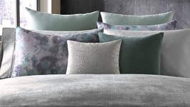 KENNETH COLE &quot;SHADOW FLORAL&quot;  1PC EURO SHAM AQUA NIP - $36.82