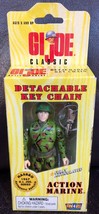 New In Box! 1998 G.I.Joe Classic Collection Action Marine Keychain Figure - £11.67 GBP