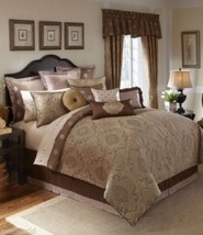 WATERFORD &quot;CALLUM&quot; 2pc  STANDARD SHAMS SPICE NIP GORGOUS - $89.09