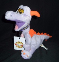 Figment Plush Toy Dragon Imagination Necklace Walt Disney World Epcot 9&quot; Doll - £15.59 GBP