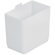 Akro-Mils 30101 Bin Cup For Shelf Bins - 3-1/4&quot; x 2&quot; x 3&quot; White Lot of 48 - $88.34