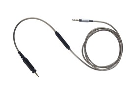 Silver Plated Audio Cable With mic For Shure SRH840 SRH940 SRH440 SRH750DJ - £12.54 GBP