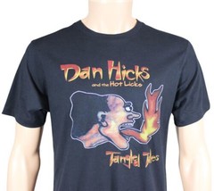 DAN HICKS &amp; HIS HOT LICKS Tangled Tales T-SHIRT Medium 2008 Cajun Bluegr... - $19.79