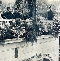 McKinley At Casa Lonia Hotel Redlands California 1901 Print Victorian DWT3 - $10.75