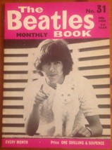 The Beatles Monthly Book Magazine No 31 Feb 1966 Original - £12.82 GBP