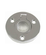 Round Stainless Steel Flush Pull Cast 52mm - £35.37 GBP