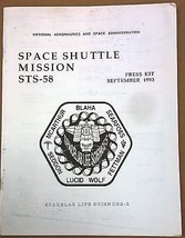 Nasa Space Shuttle Mission STS-58 Press Kit (September 1993) - £11.86 GBP