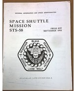 NASA SPACE SHUTTLE MISSION STS-58 Press Kit (September 1993) - $20.29 CAD